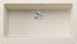 Blanco Vintera XL 9 - 526803 - Silgranit Kitchen Sink Flush or Undermount - Soft White