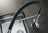 Blanco CATRIS-S Flexo - 525793 - Pull Out Kitchen Tap with Rubber Hose - Matt Black