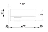 Blanco Claron 340/180-IF RH - 521608 - 1.5 Bowl Inset Kitchen Sink - Stainless Steel
