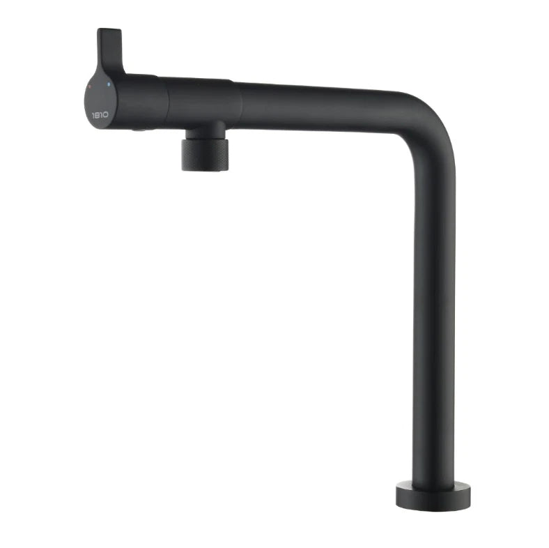 1810 Tramonto Mixer Tap TRA/07/MB - Matte Black