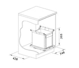 Blanco Universal Bag XL 40 - Pull-out Storage - 527669