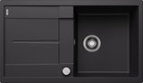 Blanco Metra 5 S - 525918 - Silgranit Reversible 1.0 Bowl Inset Sink - Black