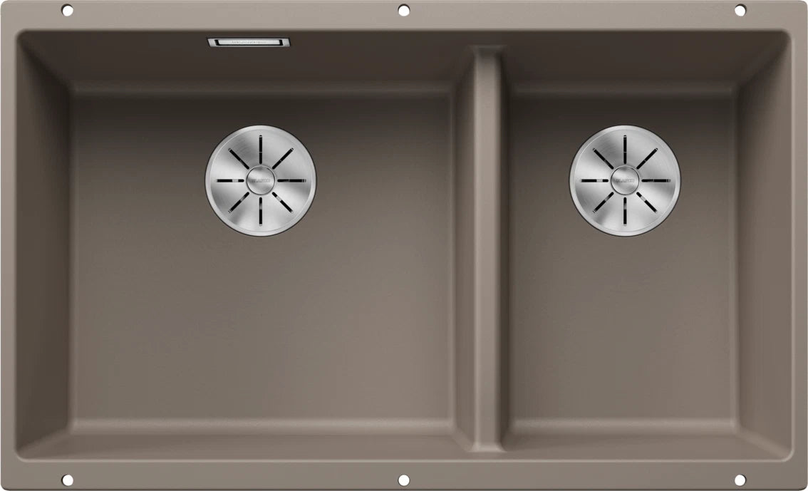 Blanco Subline 430/270-U LH - 523158 - Undermount Sink Silgranit - Tartufo