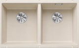 Blanco Subline 350/350-U - 527164 - Undermount Sink Silgranit - Soft White