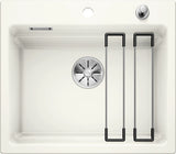 Blanco Etagon 6 Ceramic - 525156 - Crystal White Gloss PuraPlus Inset 1.0 Bowl Sink