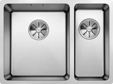 Blanco Andano 340/180-U LH - 522979 - Undermount Kitchen Sink - Stainless Steel