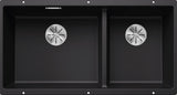 Blanco Subline 480/320-U LH - 525993 - Undermount Sink Silgranit - Black