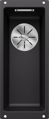 Blanco Subline 160-U - 525981 - 1.0 Bowl Silgranit Undermount Sink - Black