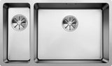 Blanco Andano 500/180-U RH - 522989 - Undermount Kitchen Sink - Stainless Steel