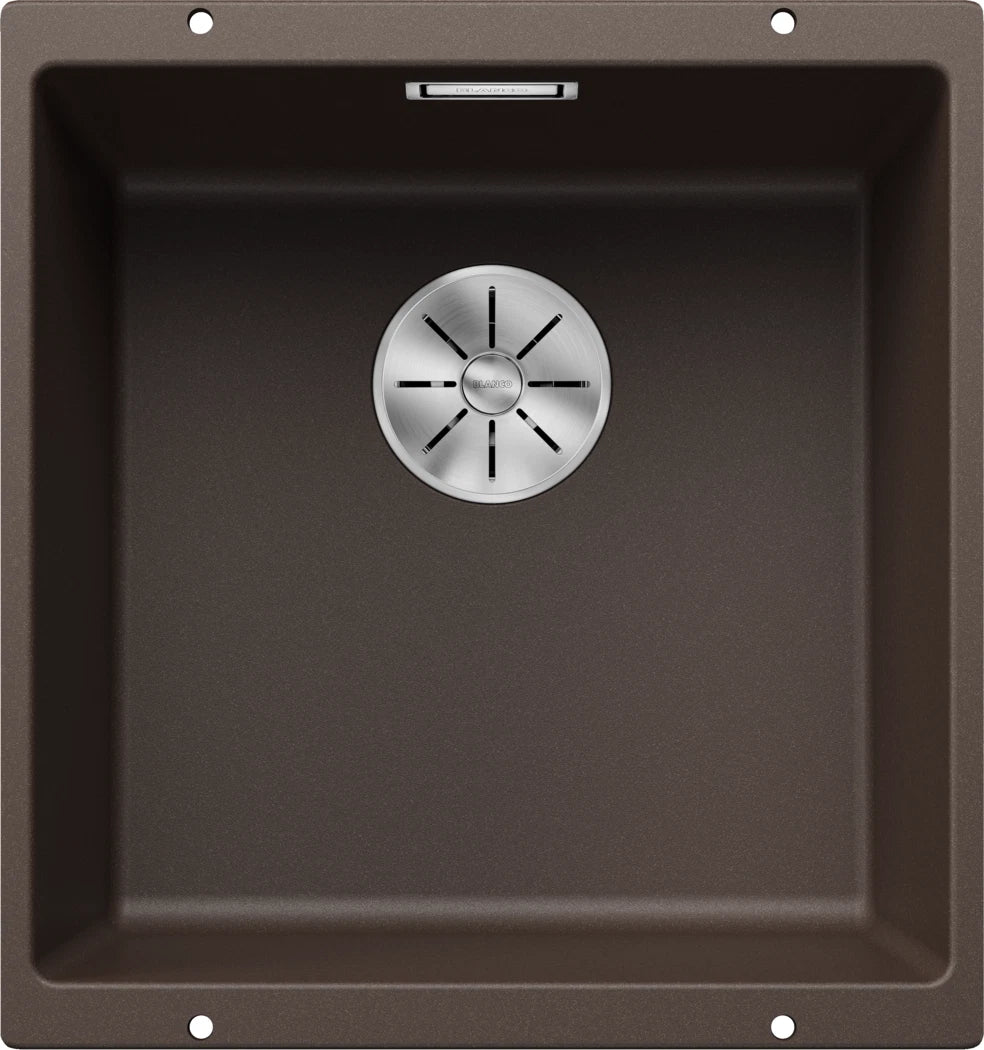 Blanco Subline 400-U - 523431 - 1.0 Bowl Silgranit Undermount Sink - Coffee