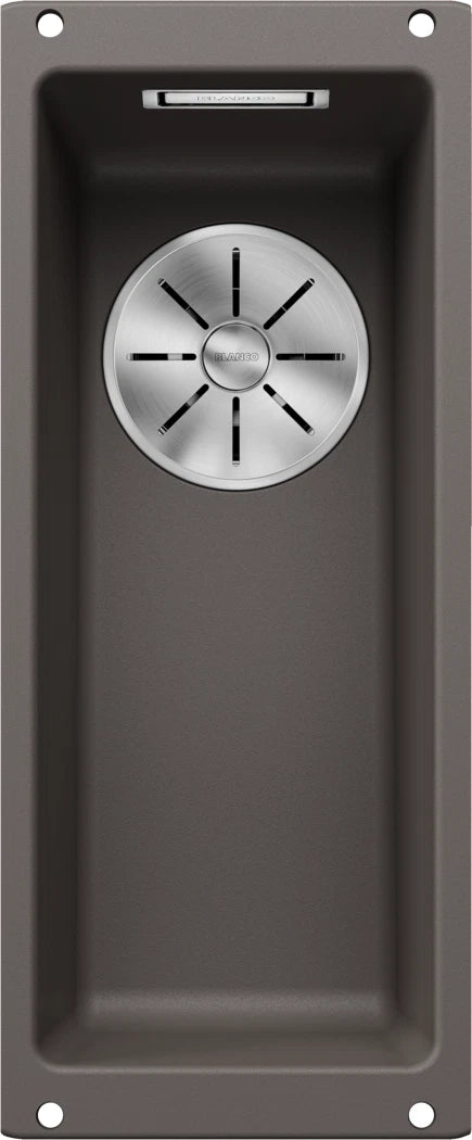 Blanco Subline 160-U - 526799 - 1.0 Bowl Silgranit Undermount Sink - Volcano Grey