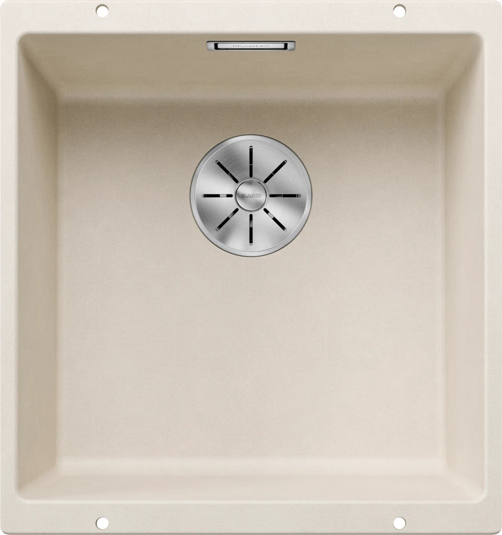 Blanco Subline 400-U - 527166 - 1.0 Bowl Silgranit Undermount Sink - Soft White