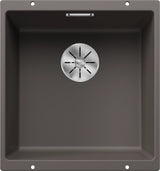 Blanco Subline 400-U - 527349 - 1.0 Bowl Silgranit Undermount Sink - Volcano Grey