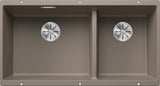 Blanco Subline 480/320-U LH - 523591 - Undermount Sink Silgranit - Tartufo