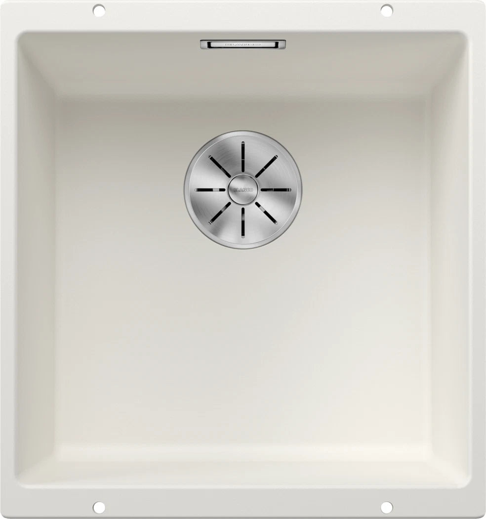 Blanco Subline 400-U - 523426 - 1.0 Bowl Silgranit Undermount Sink - White
