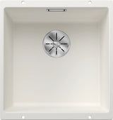 Blanco Subline 400-U - 523426 - 1.0 Bowl Silgranit Undermount Sink - White
