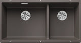 Blanco Subline 480/320-U LH - 527351 - Undermount Sink Silgranit - Volcano Grey