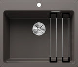 Blanco ETAGON 6 InFino Silgranit Volcano Grey Inset 1.0 Bowl Sink - 527259