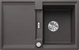 Blanco Adira 45 S - 527587 - Silgranit 1.0 Bowl Reversible Inset Sink - Rock Grey