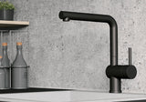 Blanco Linus - 525806 - Single Lever Monobloc Kitchen Tap - Matt Black