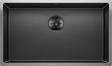 Blanco Claron 700-U Durinox Dark Steel - 527835 - Undermount Kitchen Sink - Stainless Steel