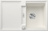Blanco Adira 45 S - 527589 - Silgranit 1.0 Bowl Reversible Inset Sink - White