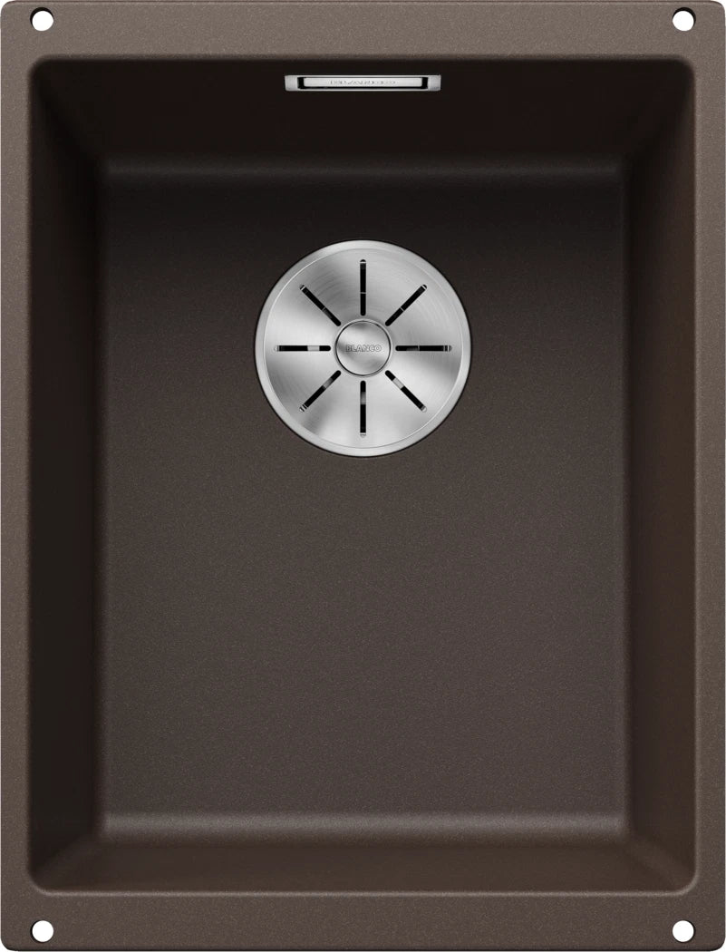 Blanco Subline 320-U - 523415 - 1.0 Bowl Silgranit Undermount Sink - Coffee