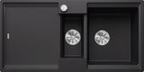 Blanco Adira 6 S - 527601 - Silgranit 1.5 Bowl Reversible Inset Sink - Black