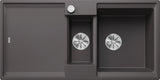 Blanco Adira 6 S - 527603 - Silgranit 1.5 Bowl Reversible Inset Sink - Rock Grey