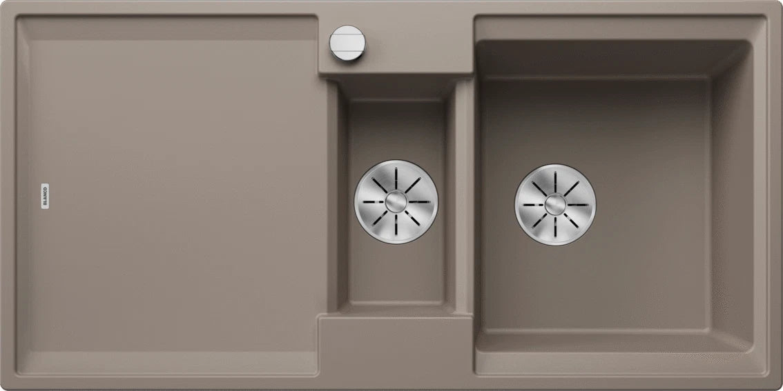 Blanco Adira 6 S - 527607 - Silgranit 1.5 Bowl Reversible Inset Sink - Tartufo