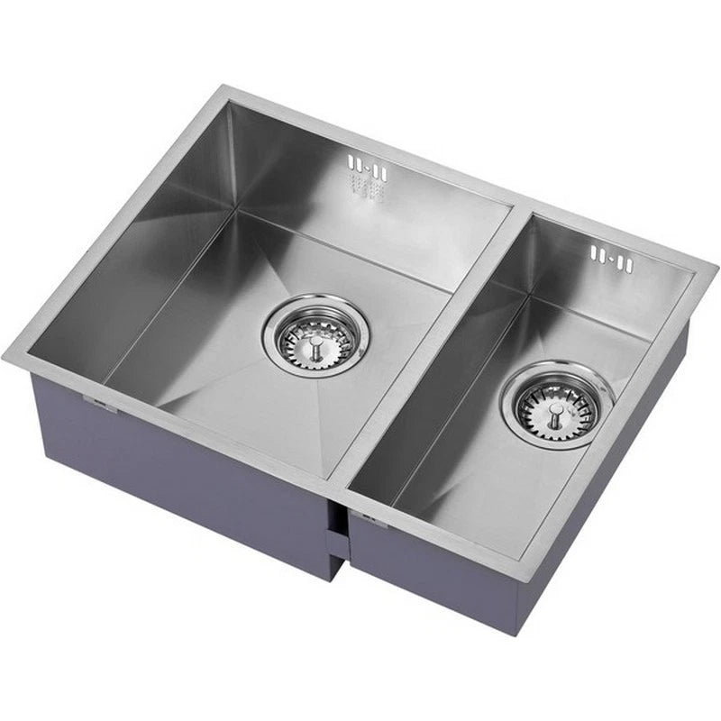1810 - Zenduo 340/180 U Undermount Stainless Steel 1.5 Bowl (LH) Sink