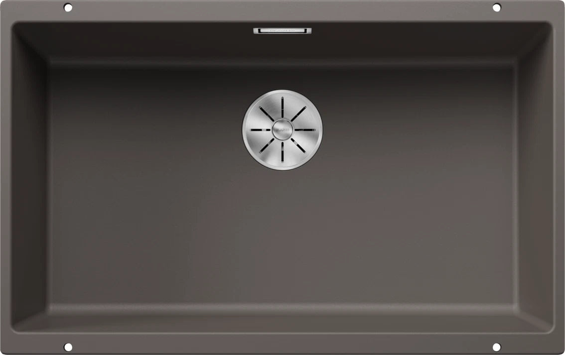 Blanco Subline 700-U - 527356 - 1.0 Bowl Silgranit Undermount Sink - Volcano Grey