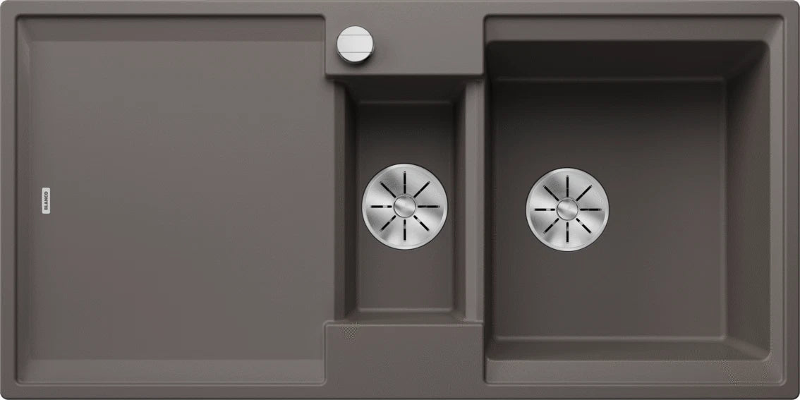 Blanco Adira 6 S - 527604 - Silgranit 1.5 Bowl Reversible Inset Sink - Volcano Grey