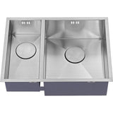 1810 - Zenduo 180/340 U Undermount Stainless Steel 1.5 Bowl (RH) Sink