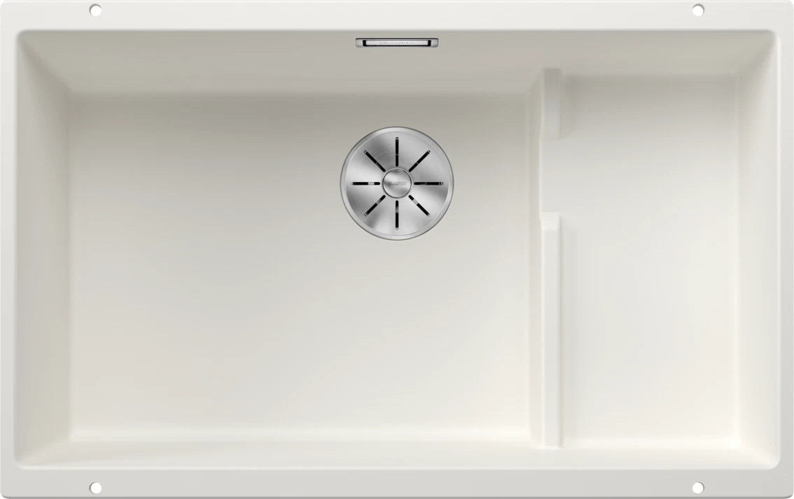 Blanco Subline 700-U Level - 523542 - 1.0 Bowl Silgranit Undermount Sink - White