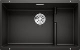 Blanco Subline 700-U Level - 526004 - 1.0 Bowl Silgranit Undermount Sink - Black