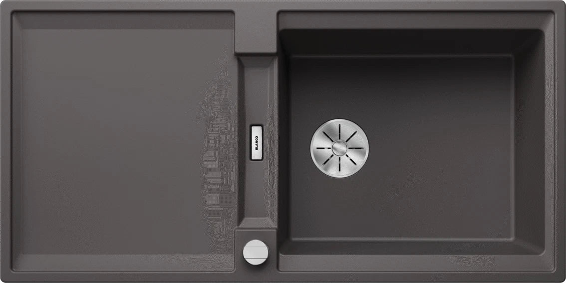 Blanco Adira XL 6 S - 527619 - Silgranit 1.0 Bowl Reversible Inset Sink - Rock Grey