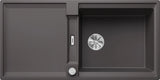 Blanco Adira XL 6 S - 527619 - Silgranit 1.0 Bowl Reversible Inset Sink - Rock Grey