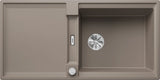 Blanco Adira XL 6 S - 527623 - Silgranit 1.0 Bowl Reversible Inset Sink - Tartufo