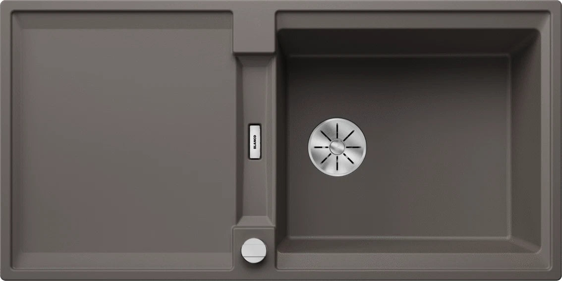 Blanco Adira XL 6 S - 527620 - Silgranit 1.0 Bowl Reversible Inset Sink - Volcano Grey