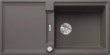Blanco Adira XL 6 S - 527620 - Silgranit 1.0 Bowl Reversible Inset Sink - Volcano Grey