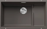 Blanco Subline 700-U Level - 527355 - 1.0 Bowl Silgranit Undermount Sink - Volcano Grey