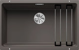 Blanco Etagon 700-U - 527261 - 1 Bowl Silgranit Undermount Sink - Volcano Grey