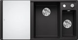 Blanco Axia III 6 S Right Hand - 525850 - Silgranit 1.5 Bowl Inset Sink - Black