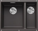 Blanco Subline 340/160-U LH - 523549 - Undermount Sink Silgranit - Rock Grey