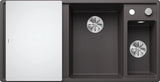 Blanco Axia III 6 S Right Hand - 523473 - Silgranit 1.5 Bowl Inset Sink - Rock Grey