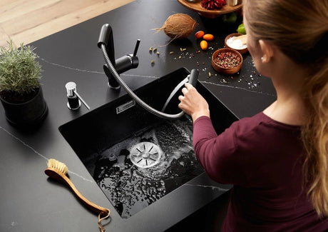 Blanco Subline 500-U - 523436 - 1.0 Bowl Silgranit Undermount Sink - White