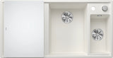 Blanco Axia III 6 S Right Hand - 523477 - Silgranit 1.5 Bowl Inset Sink - White