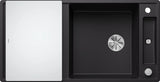 Blanco Axia III XL 6 S Reversible - 525857 - Silgranit 1.0 Bowl Inset Sink - Black