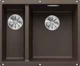 Blanco Subline 340/160-U RH - 523567 - Undermount Sink Silgranit - Coffee